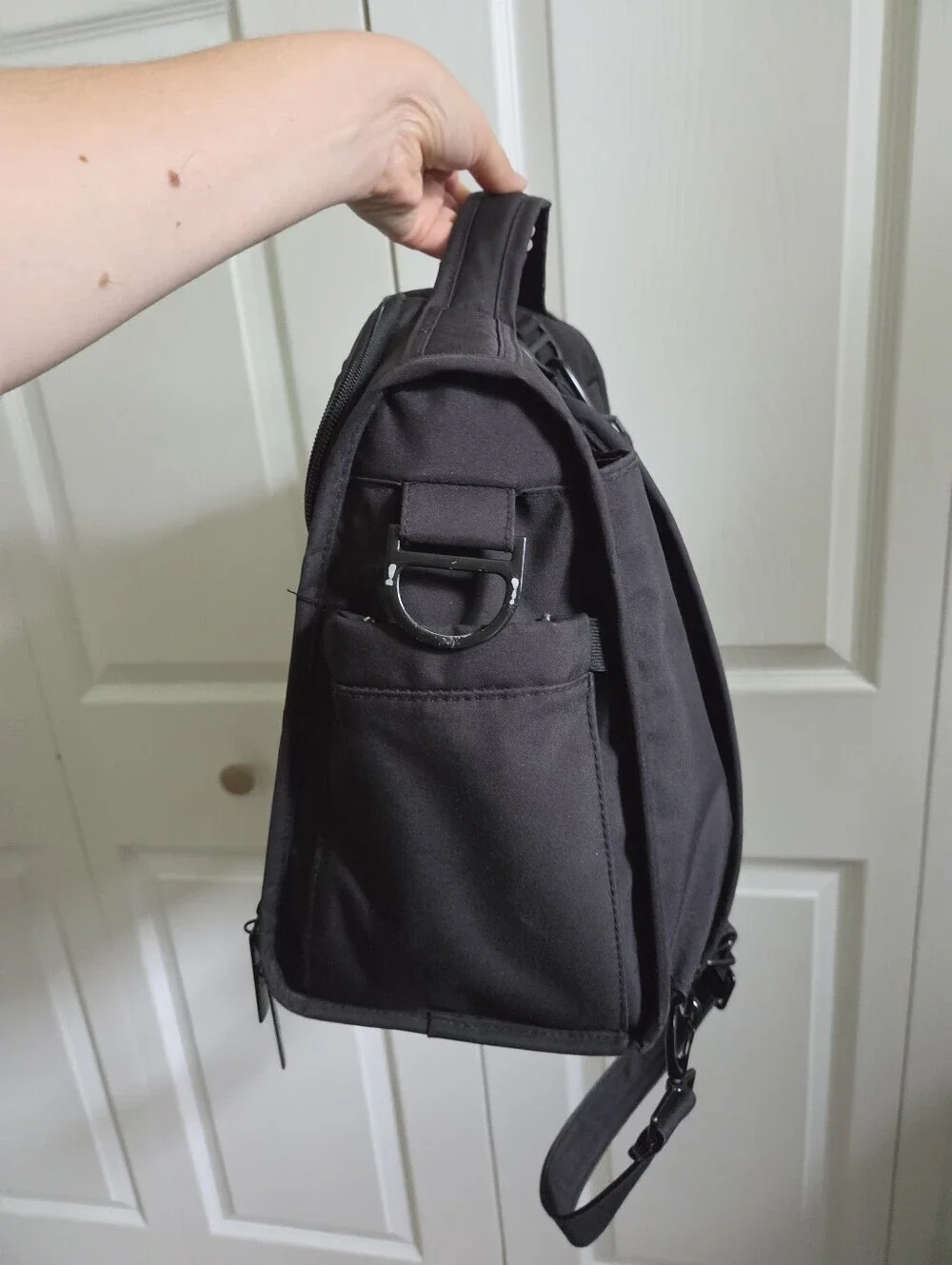 Ju-Ju-Be B.F.F. Diaper Bag Baby Bag Backpack Messenger Convertible - Black Out